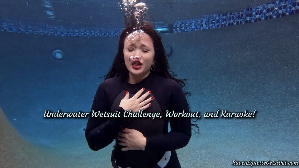 Underwater Wetsuit Challenge, Workout, and Karaoke!